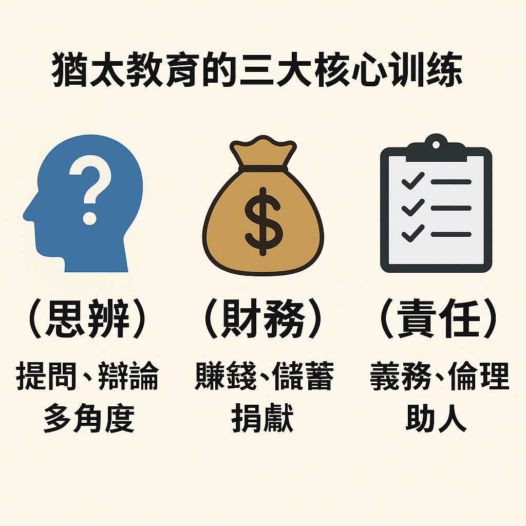 猶太人三大教育核心